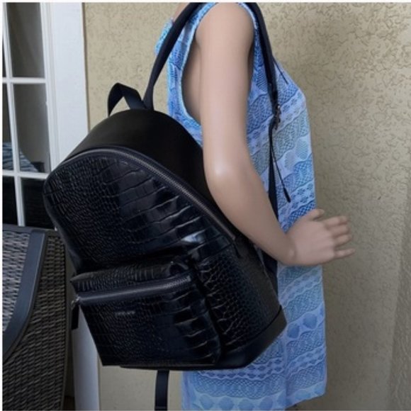 Michael Kors Cooper Men`s Backpack Black - Picture 5 of 16